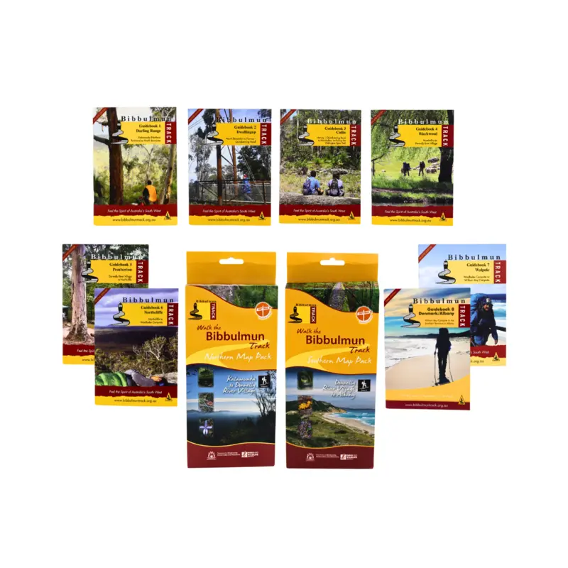 Bibbulmun Track guidebooks and maps