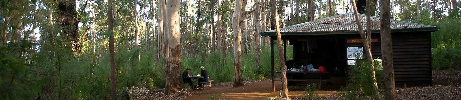Mt Clare campsite on the Bibbulmun Track
