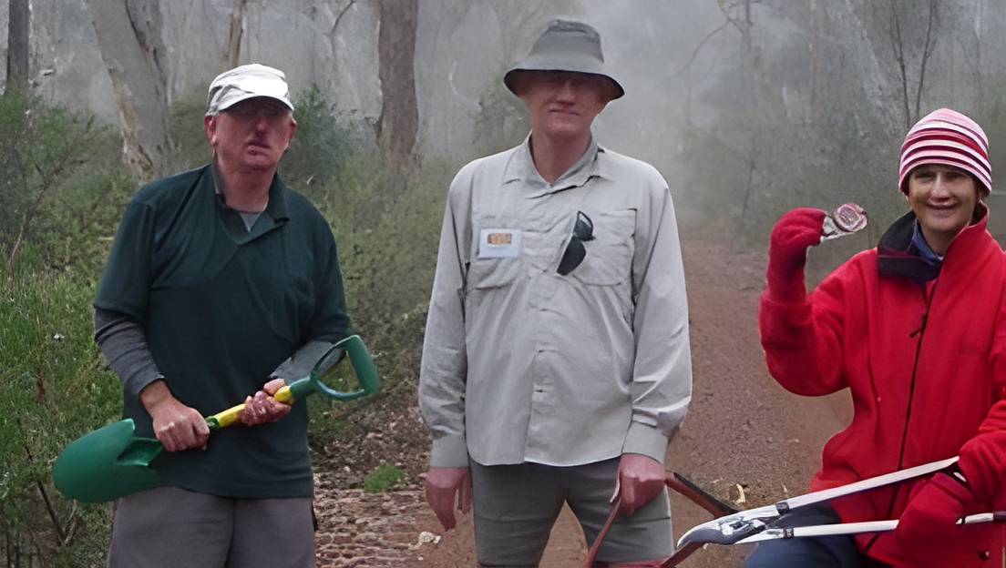 Bibbulmun Track volunteers at work
